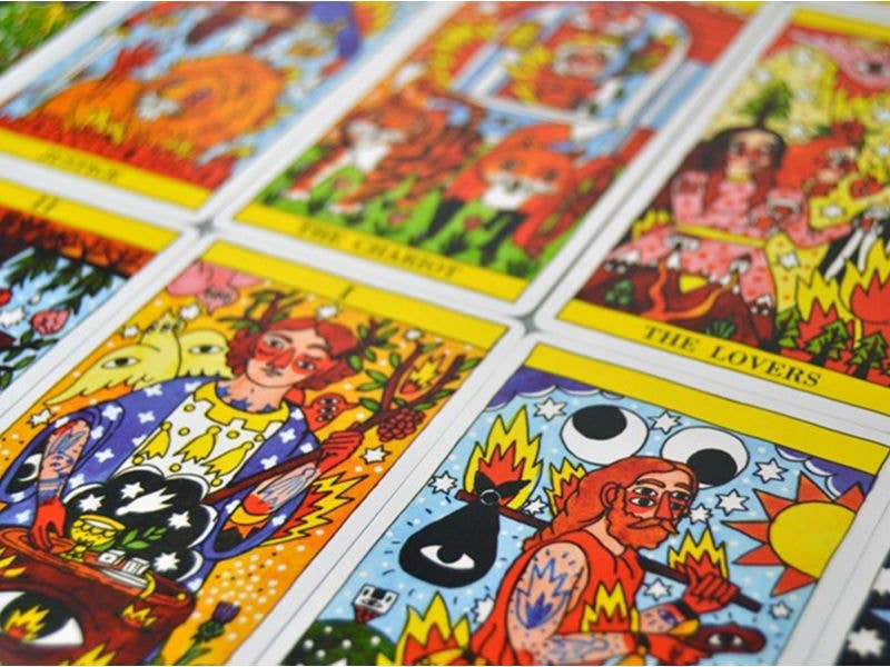 Cardshouse - Wholesale Tarot Cards - Tarot Del Fuego Deck Fournier5