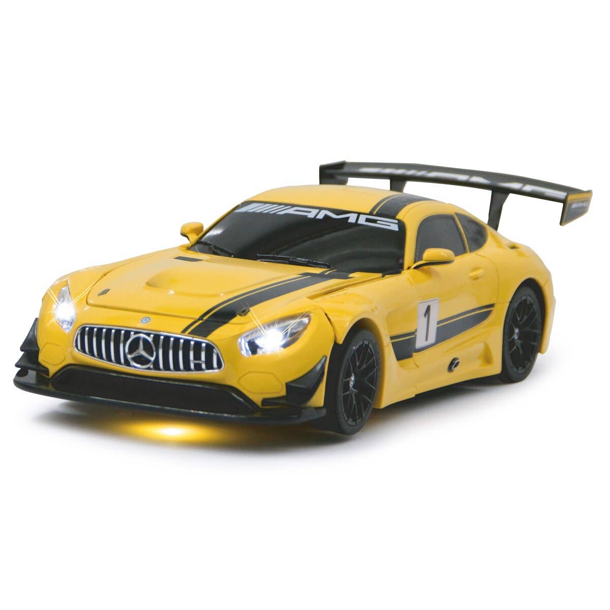 mhw24 – wholesale Toy car/truck – Child – Mercedes-AMG GT3 1:14 yellow 2.4GHz transformable5