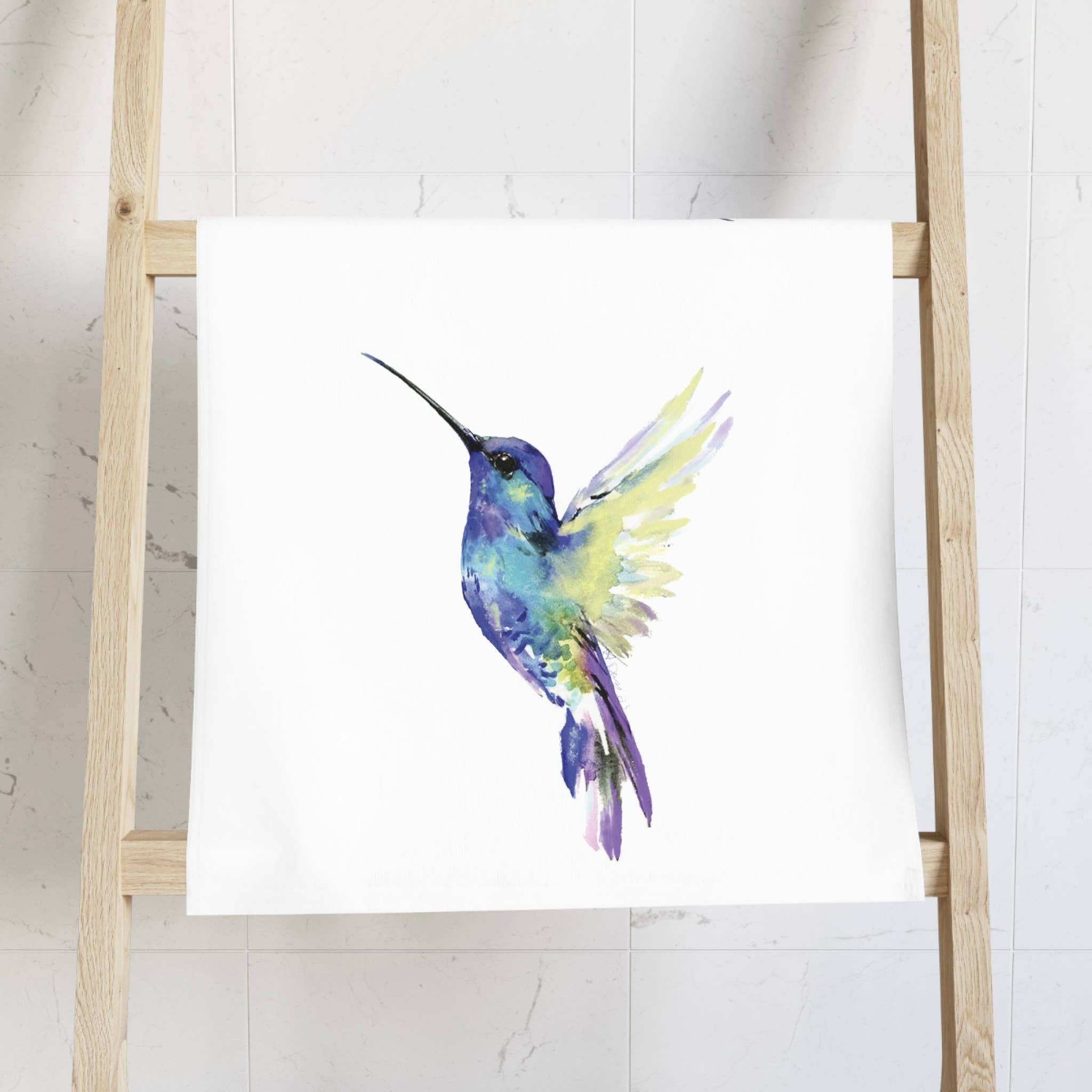 Blue Cava - Vente Torchons - Torchon Hummingbird (poly/coton)