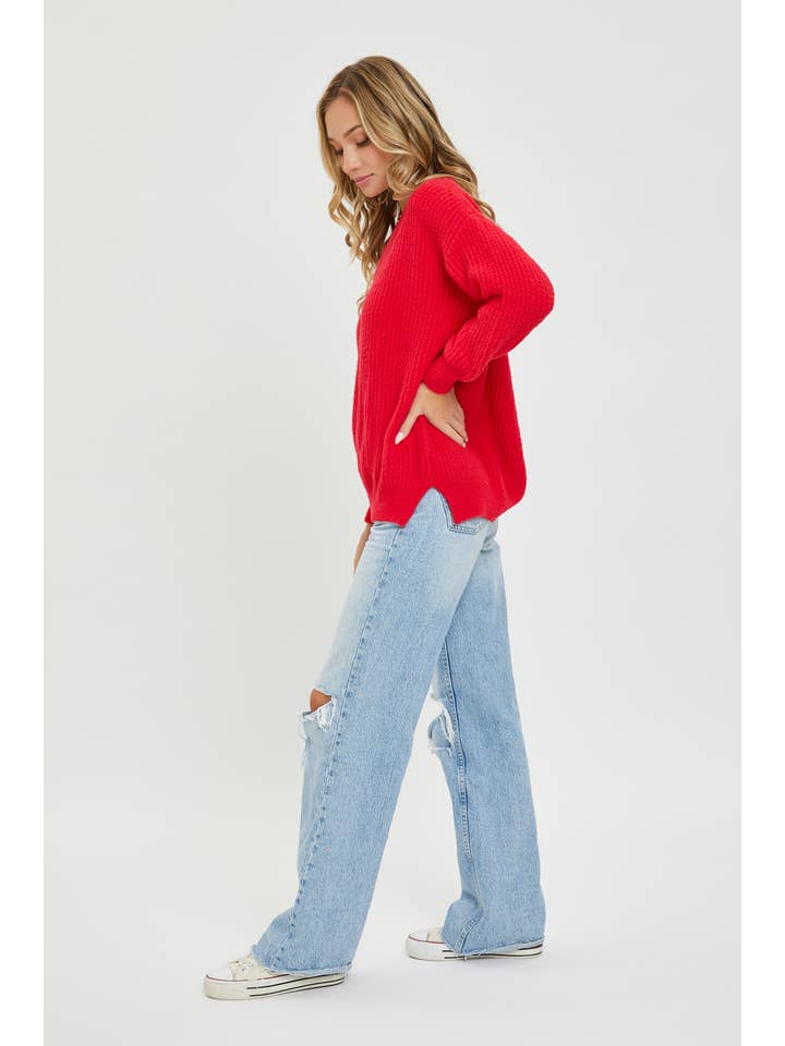 Sweet Lovely by Jen - Wholesale Knit Sweater - Women's - EVERYDAY CASUAL SWEATER32