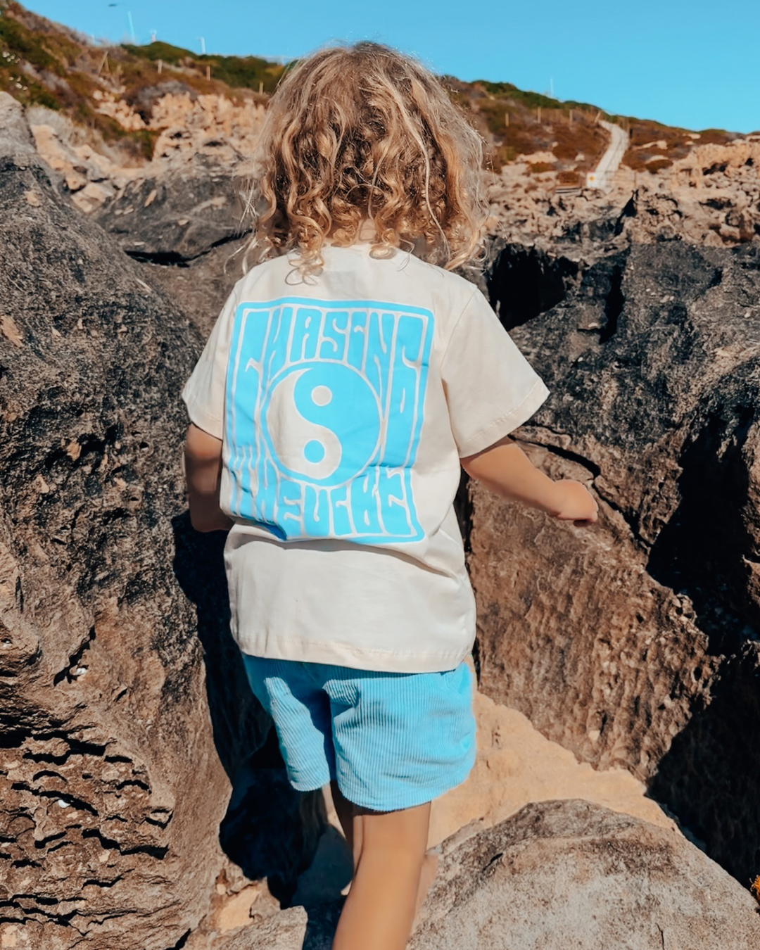 SAND N SALT KIDS - Wholesale Shorts - Kids - Blue Cord Shorts - Kids1