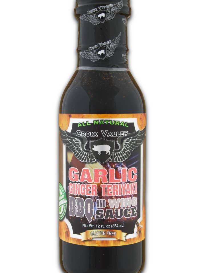 Croix Valley Garlic Ginger Teriyaki BBQ & Wings for wholesale by Croix Valley Foods
