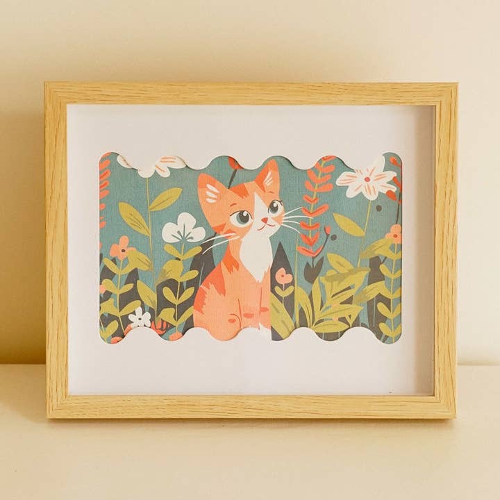 Winnie's Picks - Wholesale Doe-het-zelf-knutselset - Kinderen - Pasen Kittens' Bloemenwereld – Creatieve Kunstset0