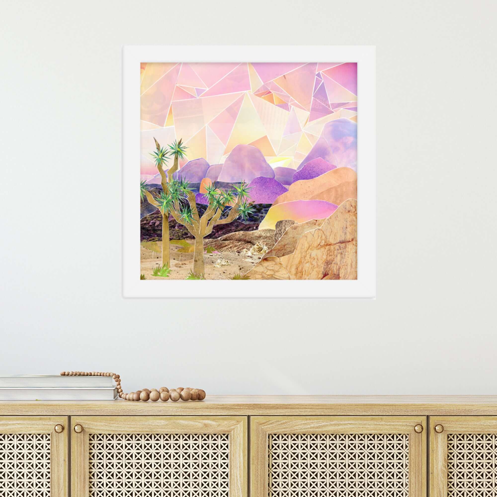 more the merrlier - Wholesale Art Print - Joshua Tree Framed Collage Art Print1