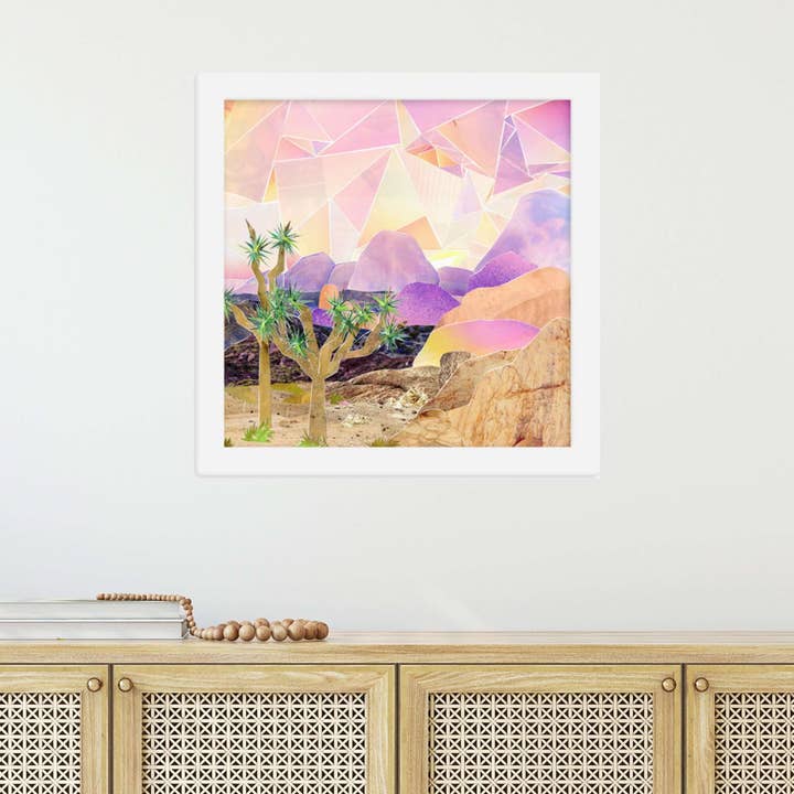 more the merrlier - Wholesale Art Print - Joshua Tree Framed Collage Art Print1
