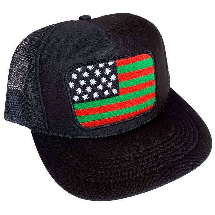 Black Star Trucker - Noir pour la vente par The Gush Company