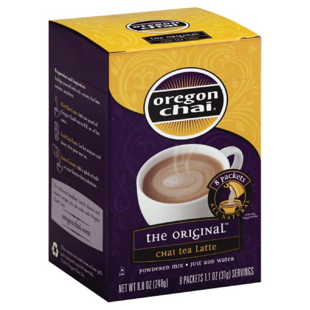 KeHE Distributors, LLC - Wholesale Loose Tea - Oregon Chai The Original Powdered Mix Chai Tea Latte, 8 Pc0