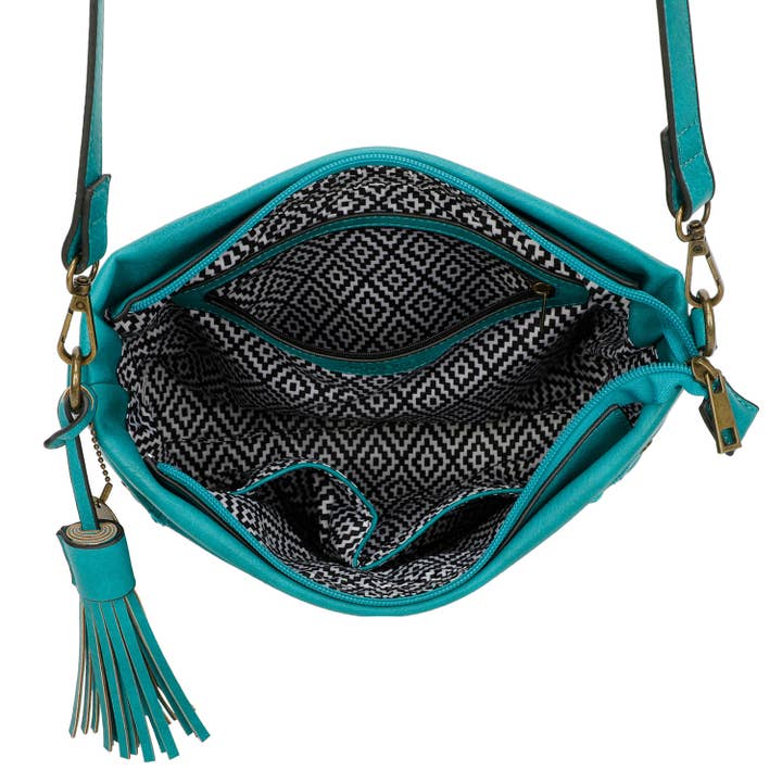 AMPERE CREATIONS - Wholesale Crossbody Bag - Women's - Christina Classic Vegan Leather Mommy Crossbody Bag