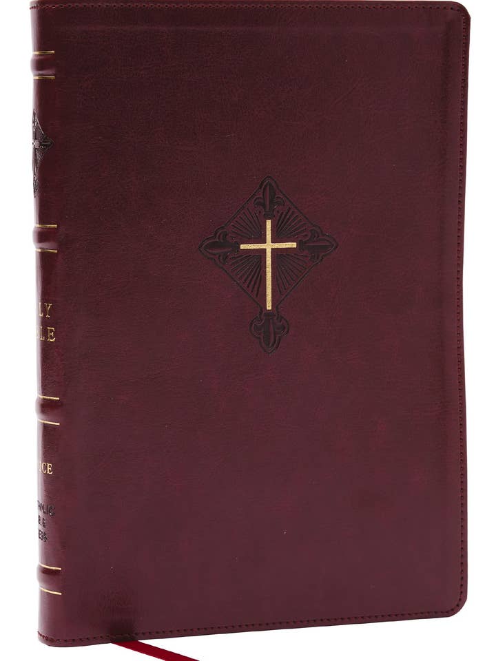 RSV2CE Thinline Large Print Catholic Bible Leathersoft for wholesale by HarperCollins Christian Publishing