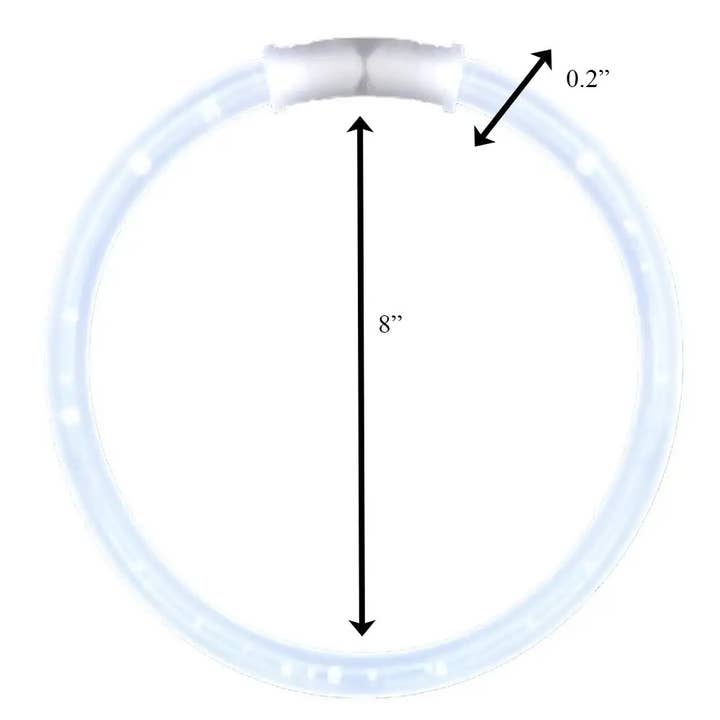 Blinkee.com, LLC – wholesale Light-up toy – Kids & baby – Glow Bracelet White Tube of 100