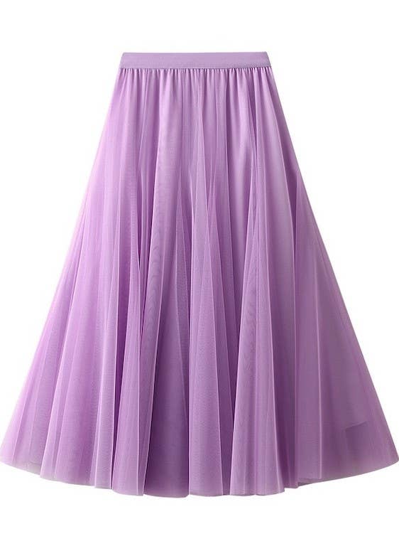 Miss Sparkling - Wholesale Skirt - Women's - Midi Skirt  0