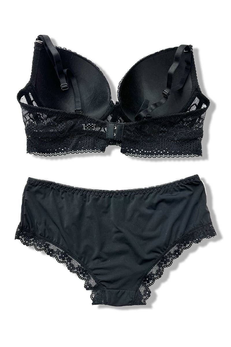 Belle Com'Elle - Wholesale Lingerie Set - Women's - Cup C Bra and Panty Set/AZ1601317