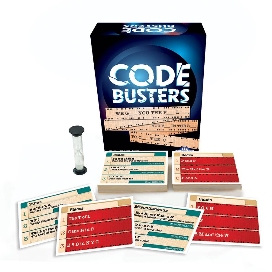 Outset Games and Cobble Hill Puzzles - Wholesale Card Game - Code Busters  Game2
