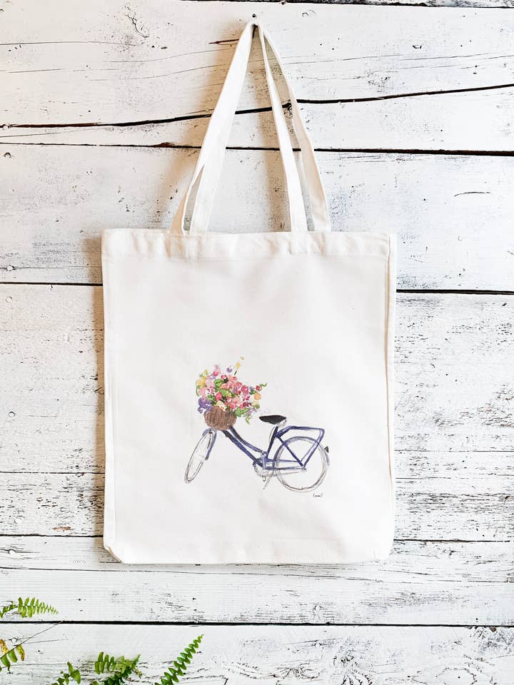 Vintage Bicycle Market Bag for wholesale by Studio on Tenth