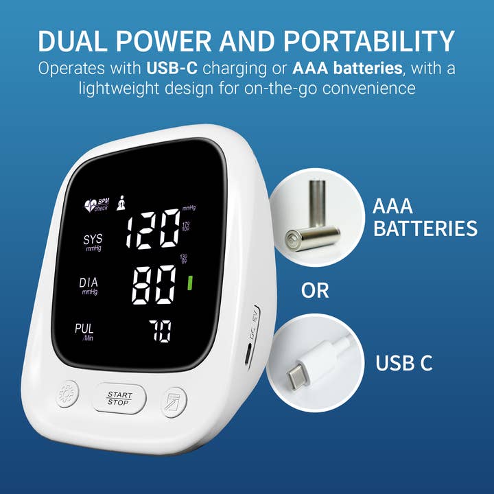 CorDx - Wholesale Health/Detox Tea - AL21 Blood Pressure Monitor for Home Use – LED Display5