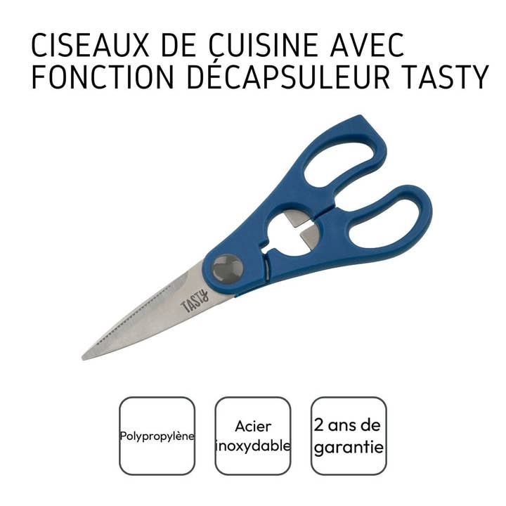 Zenker - Wholesale Scissors and Shears - Tasty Core kitchen scissors with bottle opener function