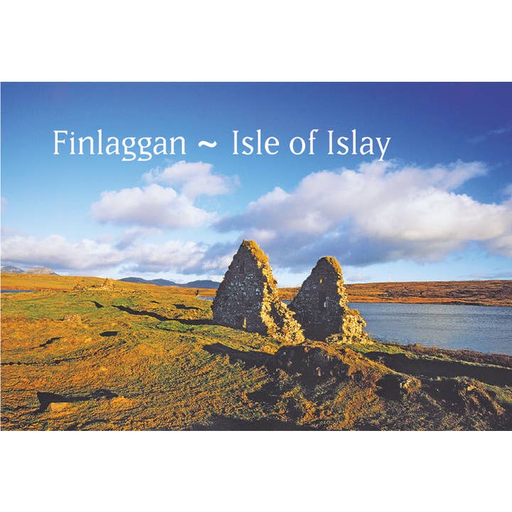 Imán fotográfico Finlaggan, isla de Islay para venta al por mayor de Island Blue Publishing