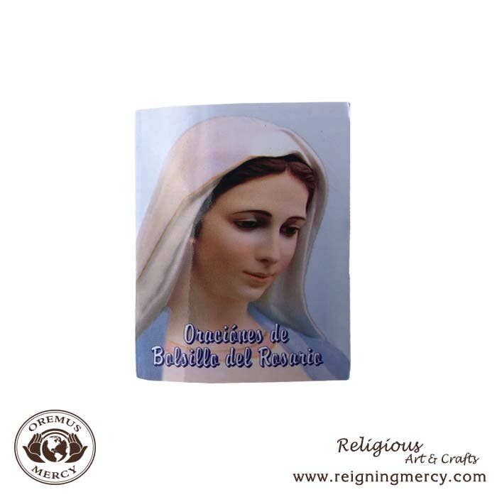 Oremus Mercy – wholesale Religiöst kort – Fickböner av Rosenkransens Bönkort Broschyr 25/pk