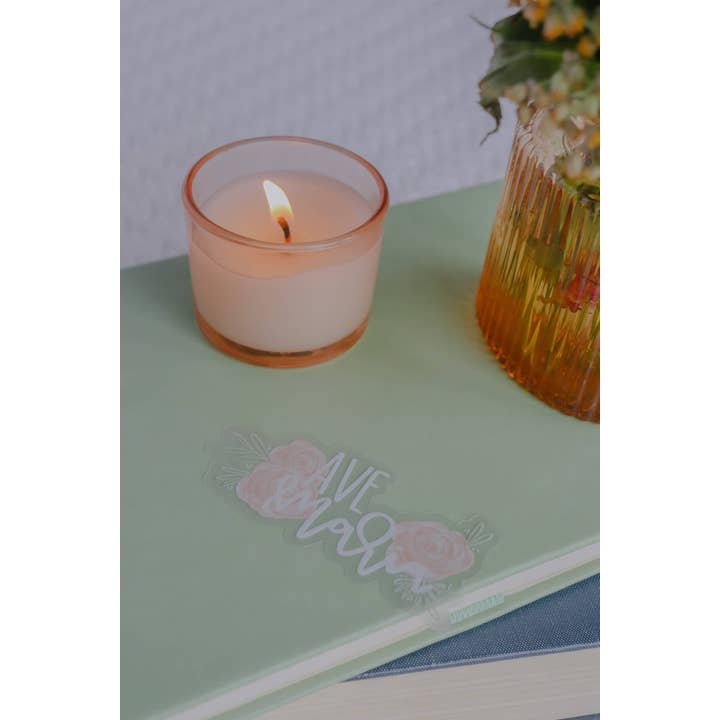 Saint Clare and Francis – wholesale Sticker – Ave Maria - Catholic Vinyl Sticker1