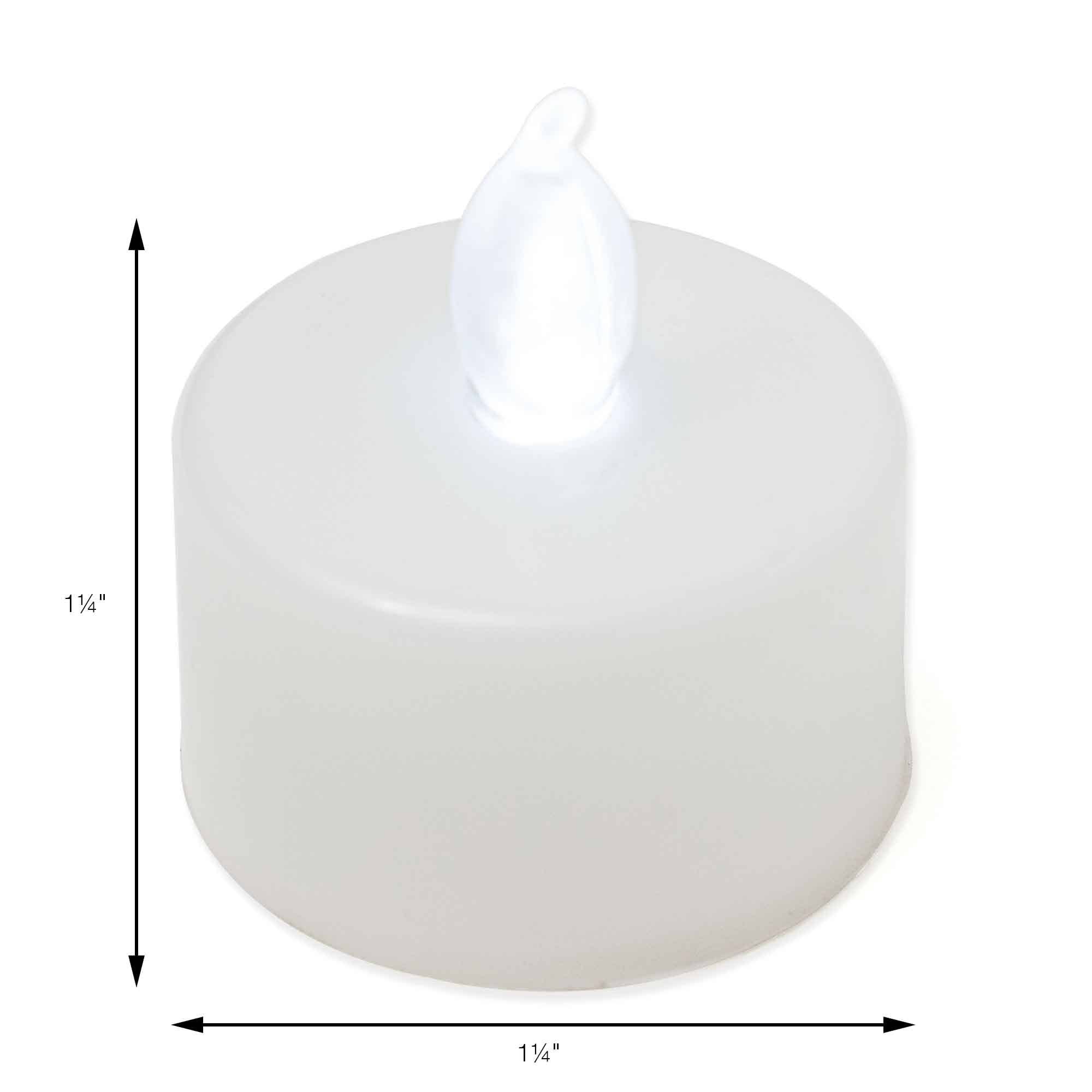 LED Tealights Pack of 12 - White for wholesale on Faire2