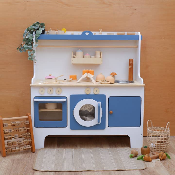 Cuisine en bois personnalisable pour enfants pour la vente par Kids Wood Store U.S. / EU.