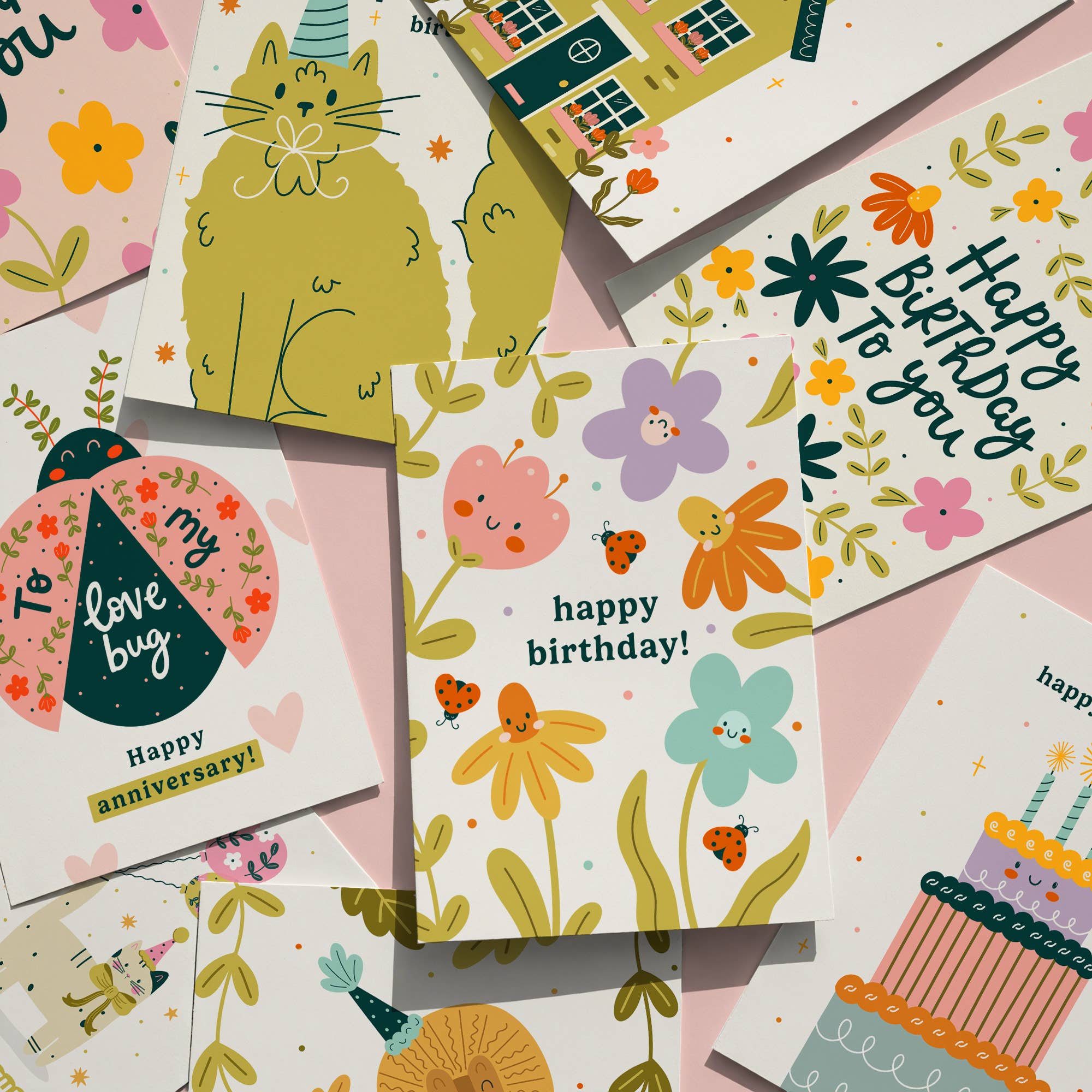 Abbie Imagine - Wholesale Birthday Card - Blooming Wonderful Greenhouse Birthday Card for Gardeners1