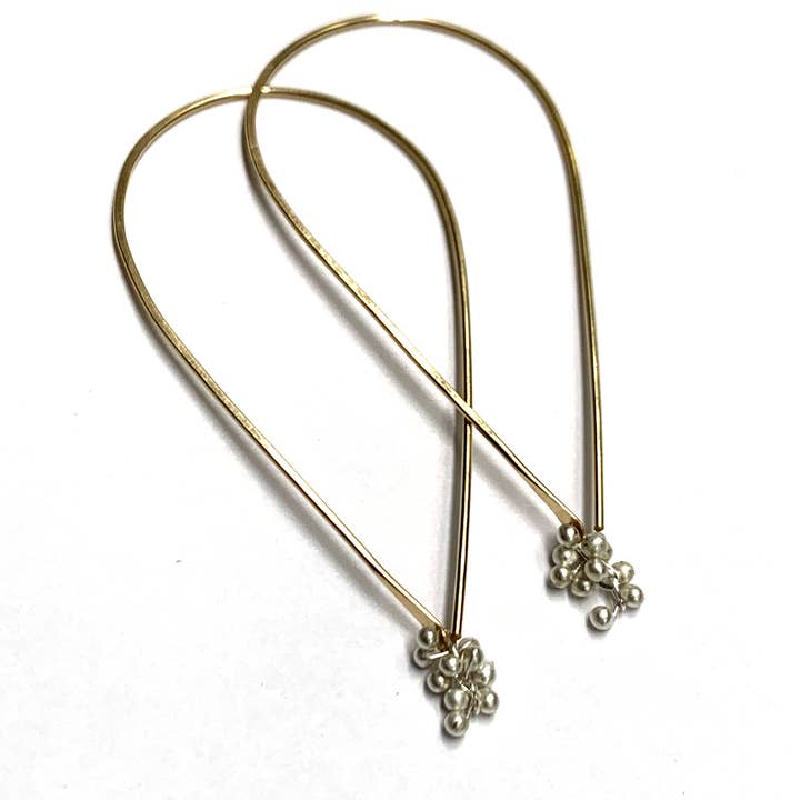 YedOmi Jewelry - Wholesale Dangle Earrings - Tear Hoops -Small4