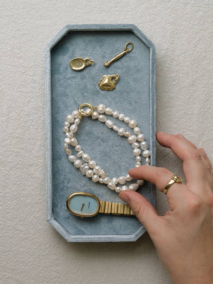 18 inch Beaded Necklaces for wholesale by OUI CHEF STUDIO