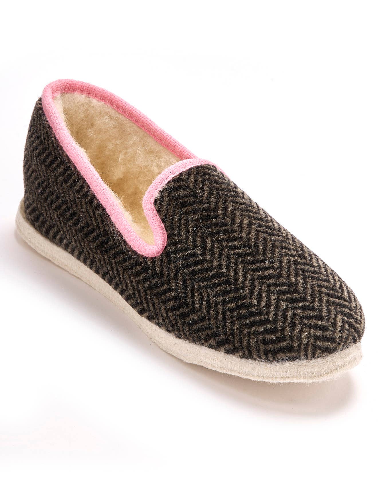 0 Gewatteerde Charentaises met vilten zool (2006793_0017) voor groothandel op Faire1