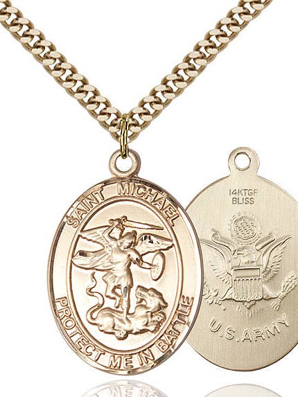 Pendentif Armée de Saint Michel pour la vente par Tony’s Jewelry