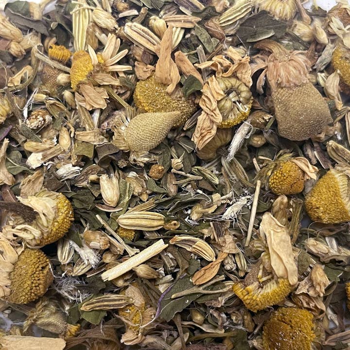 Digestion Tea Organic Loose Leaf 2oz for wholesale by The Herbologist Shop