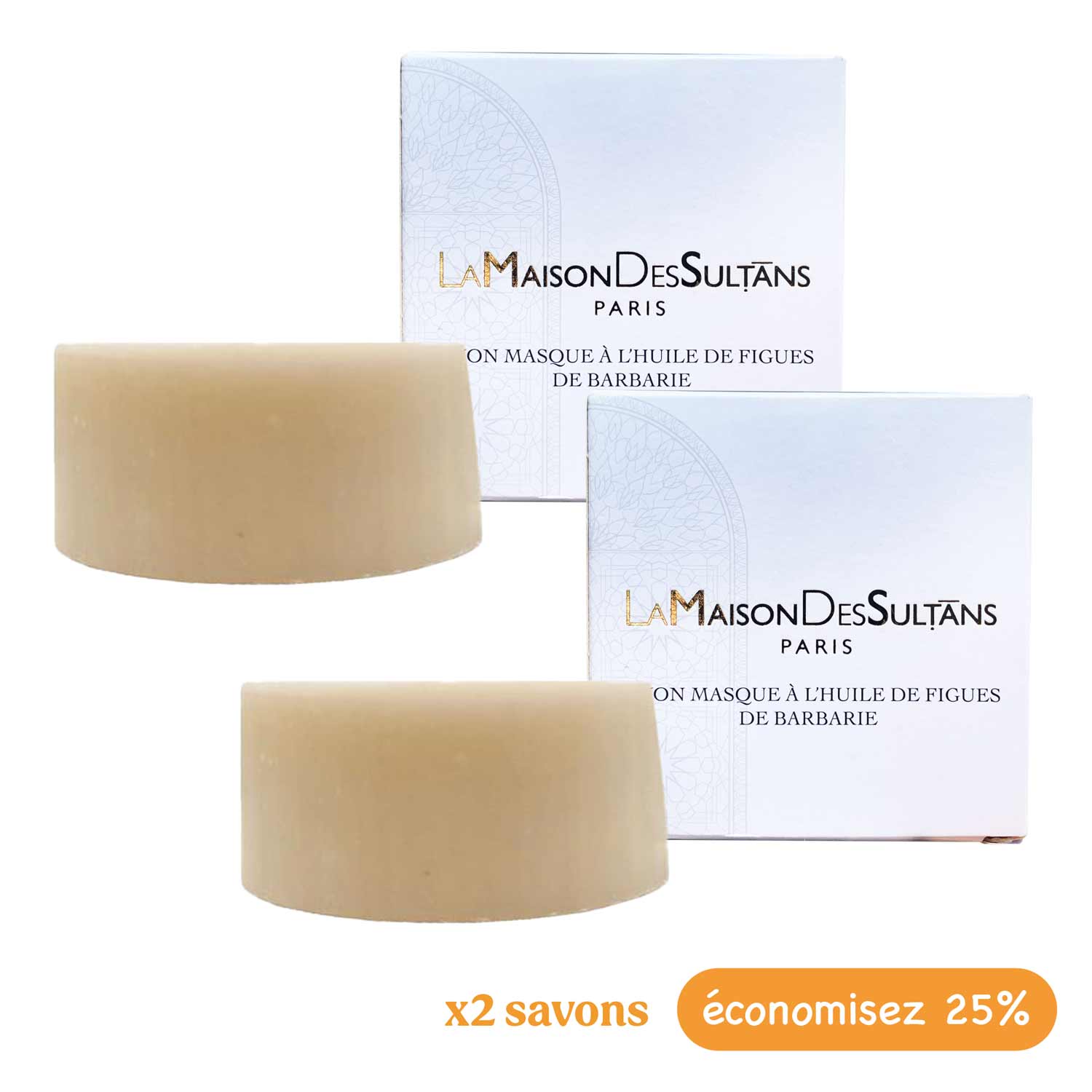 La Maison Des Sultans Paris - Vendita all'ingrosso Detergenti per il viso - Sapone alla Fico d'India5