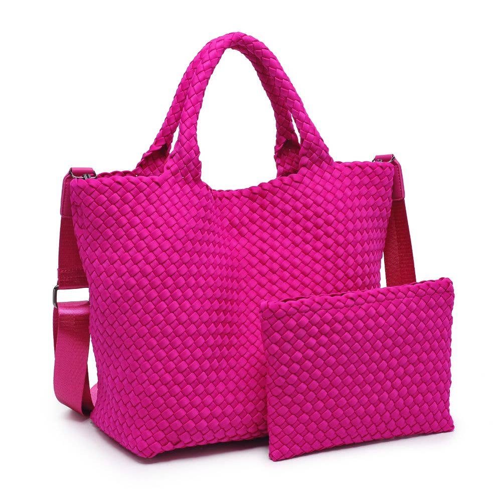 Sol and Selene - Vendita all'ingrosso Borsa tote - Donna - Borsa Media in Neoprene Intrecciato "Sky's The Limit"33