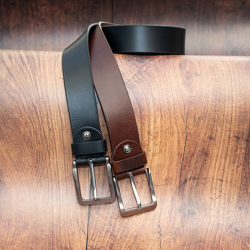 PRIMEHIDE – wholesale Belt – Men's – Men's Thick Oiled Leather Belt - BELT109