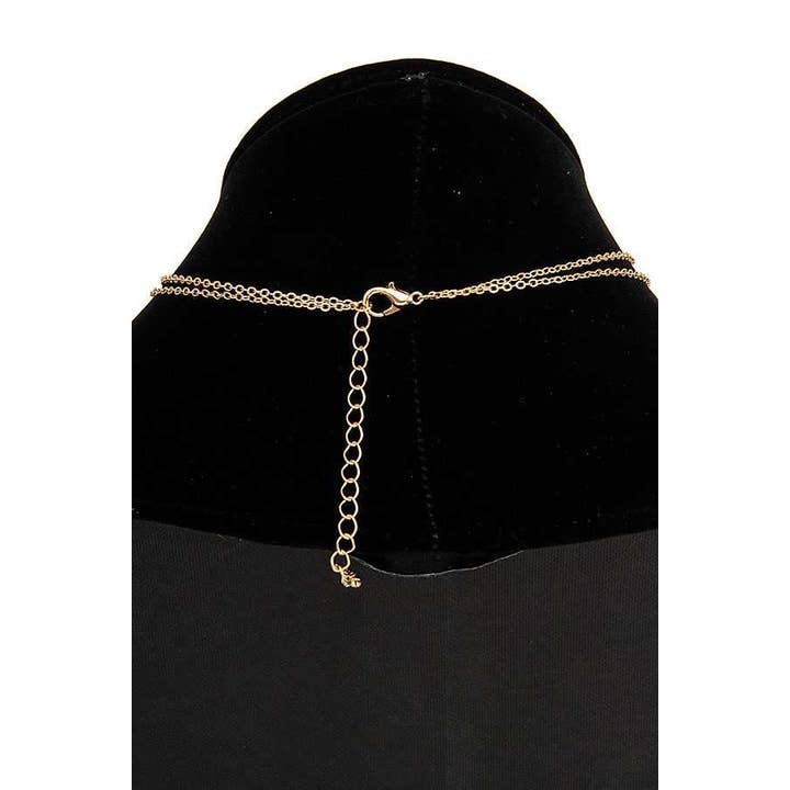 anbfashion - Wholesale Pendant/Charm Necklace - FRESHWATER PEARL PENDANT LAYERED NECKLACE 8362