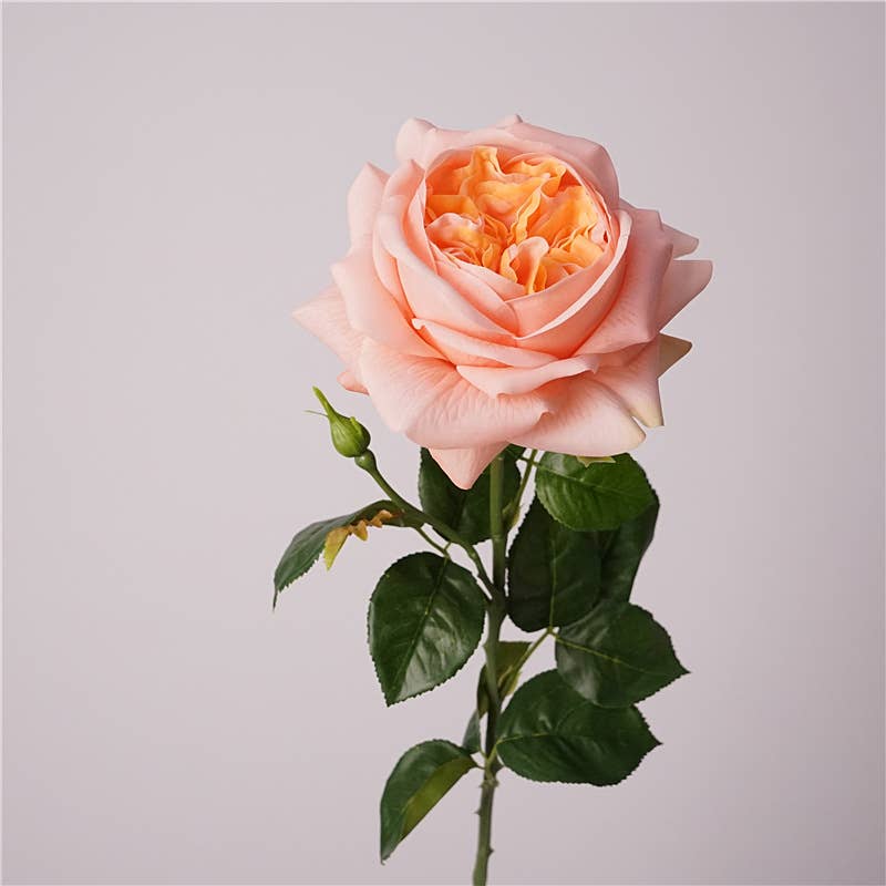 Sweet Home Deco - Wholesale Artificial Flowers - 26‘’T Real Touch Juliet Blooming Rose Spray, Spring Roses5