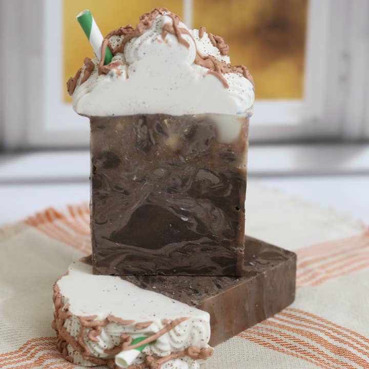 Sudsy Soap Works LLC - Wholesale Bar Soap - Caramel Frappe Soap1