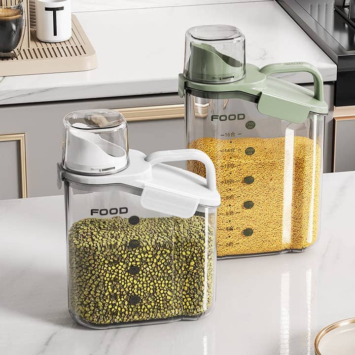 VIGOR - Wholesale Food Storage Container - Airtight Food Storage Container, Grain Transparent Tank Cere