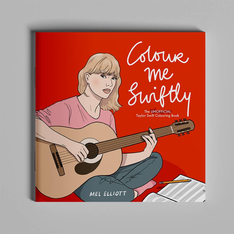 Personalized SUPER Fan-tastic Taylor Swift Coloring Book