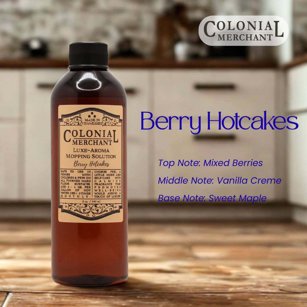 Colonial Merchant - Wholesale Floor Cleaner - 8 oz. Colonial Merchant Luxe~Aroma Mopping Solution 9