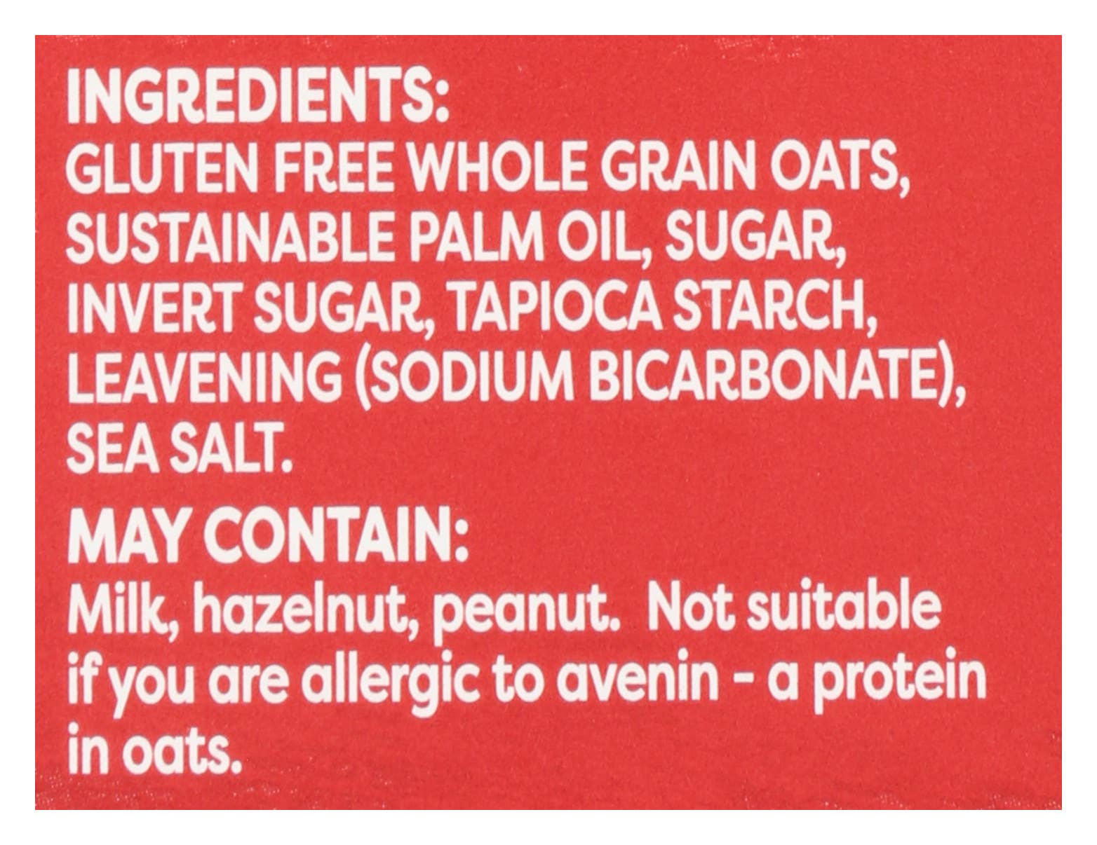 Sanniti - Wholesale Cookie - NAIRN'S GLUTEN FREE OAT GRAHAMS-ORIGINALl-5.64-Oz1