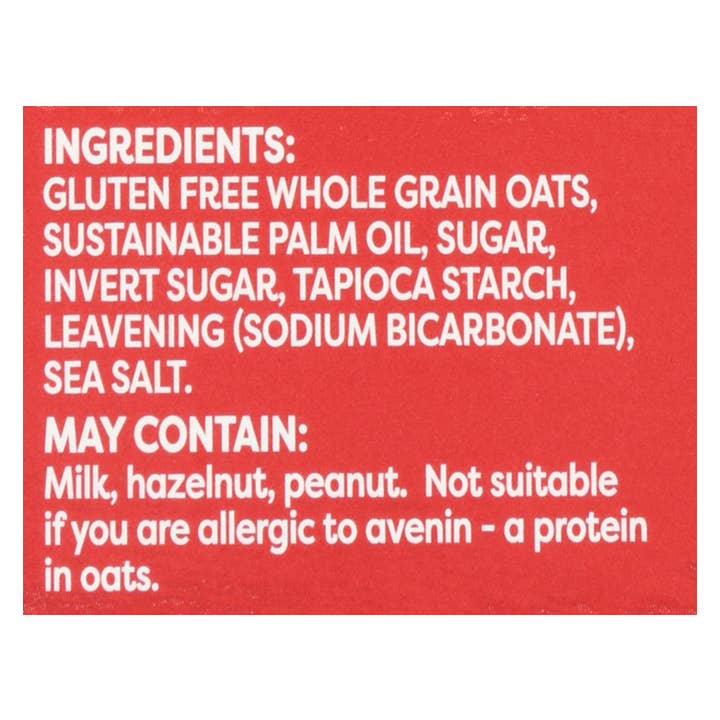 Sanniti - Wholesale Cookie - NAIRN'S GLUTEN FREE OAT GRAHAMS-ORIGINALl-5.64-Oz1