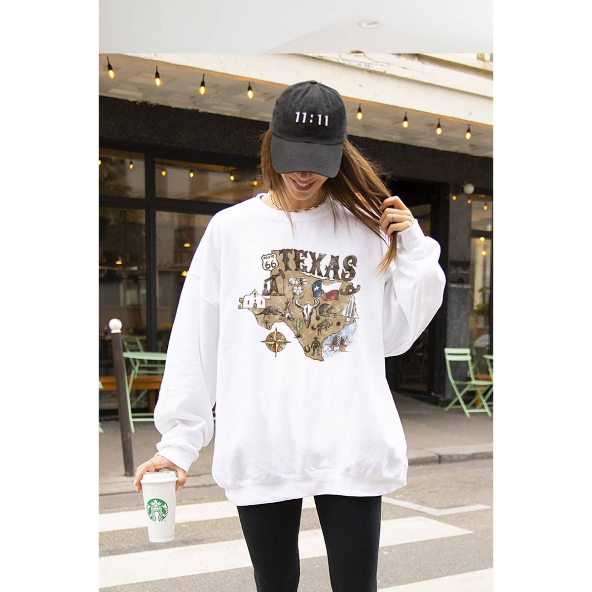 Illustrated Society - Wholesale Sweatshirt - Women's - TEXAS VINTAGE  GRAPHIC SWEATSHIRTS2