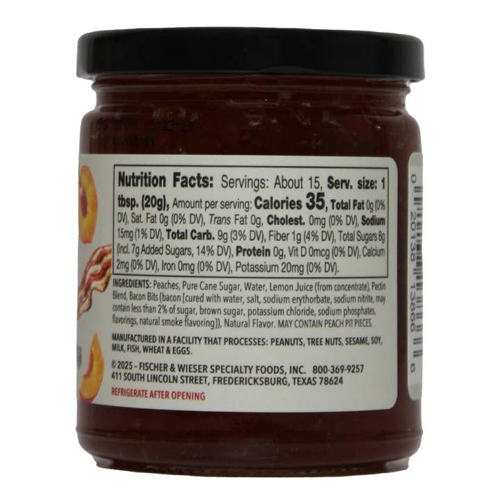 Fischer & Wieser - Wholesale Jam/Jelly - Peach & Bacon Jam - NEW1