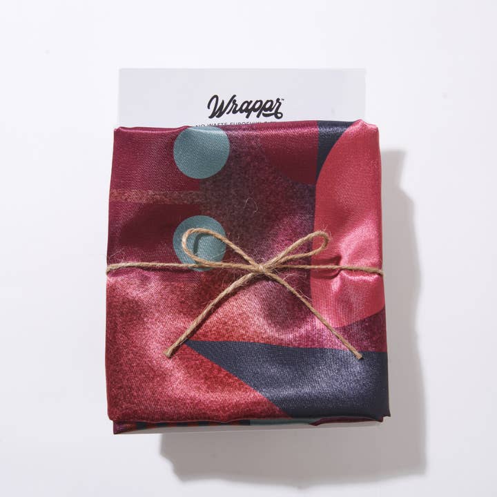 Charm | 35" Mulberry Silk Furoshiki Wrap for wholesale by Wrappr