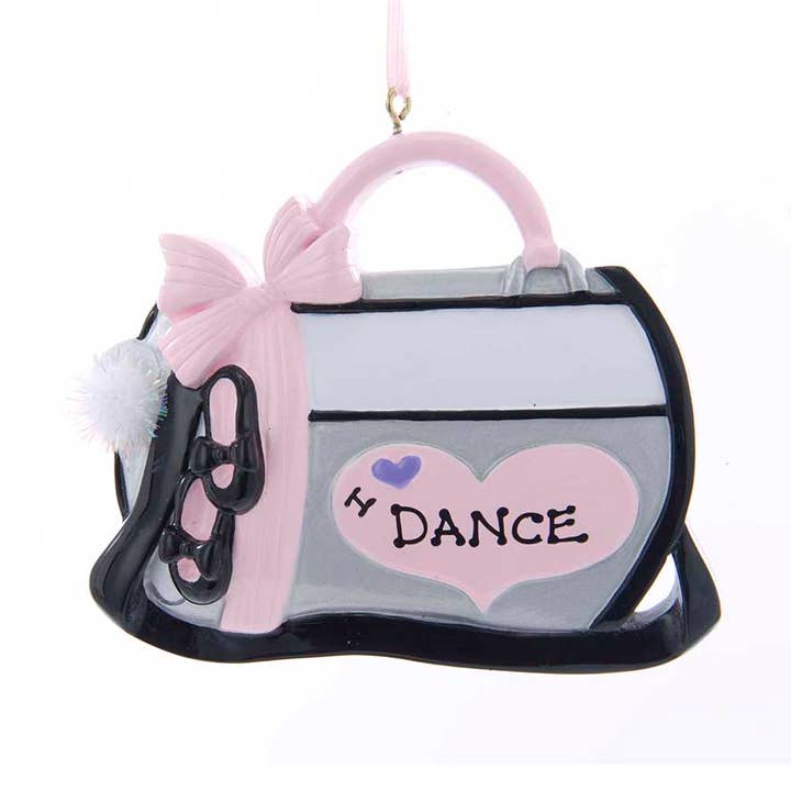 Kurt S. Adler, Inc. - Wholesale Ornament - 4.125"RESIN "DANCE" BAG ORNAMENT0