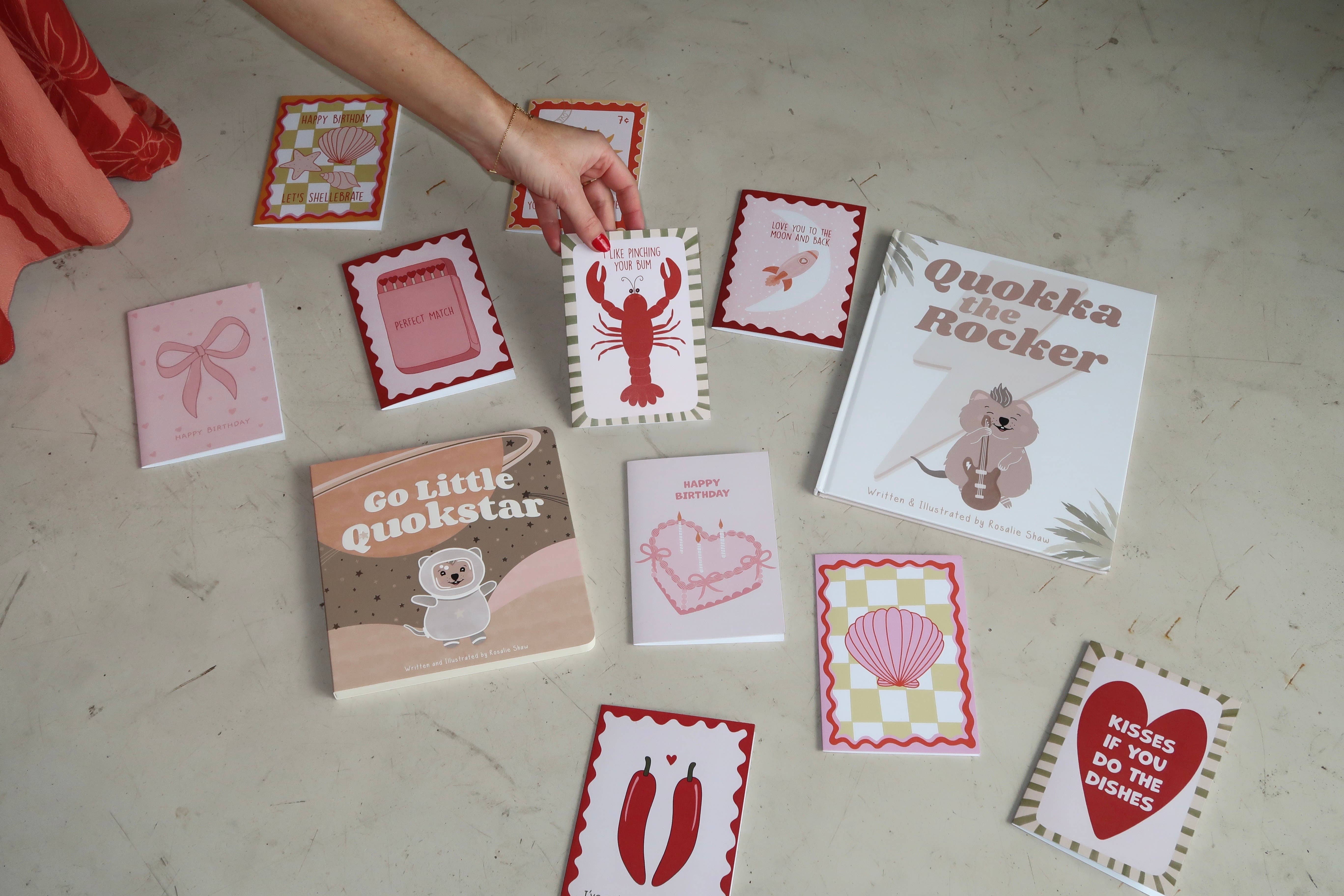 From Rosalie – Engroshandel Kærlighedskort – Fræk Valentinsdagskort | Niv Dig i Numsen | Hummerkærlighed3