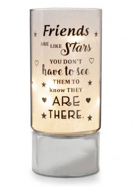 David Fischhoff Ltd – wholesale Dekorativt bordsobjekt – DF19408FF-Vänner Tubelight0