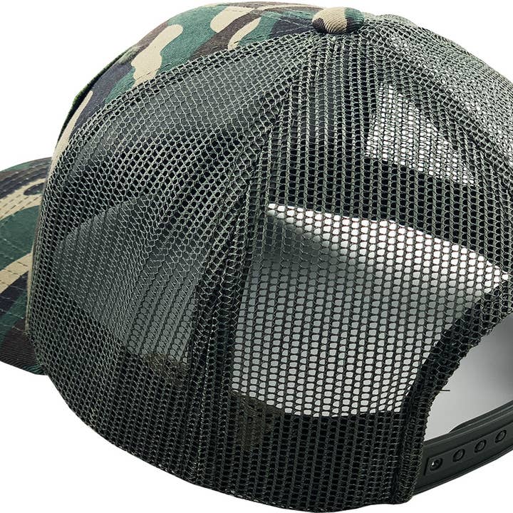 KBETHOS - Wholesale Trucker Hat - Men's - FLAG UV PRINT PATCH MESH BACK BALLCAP36