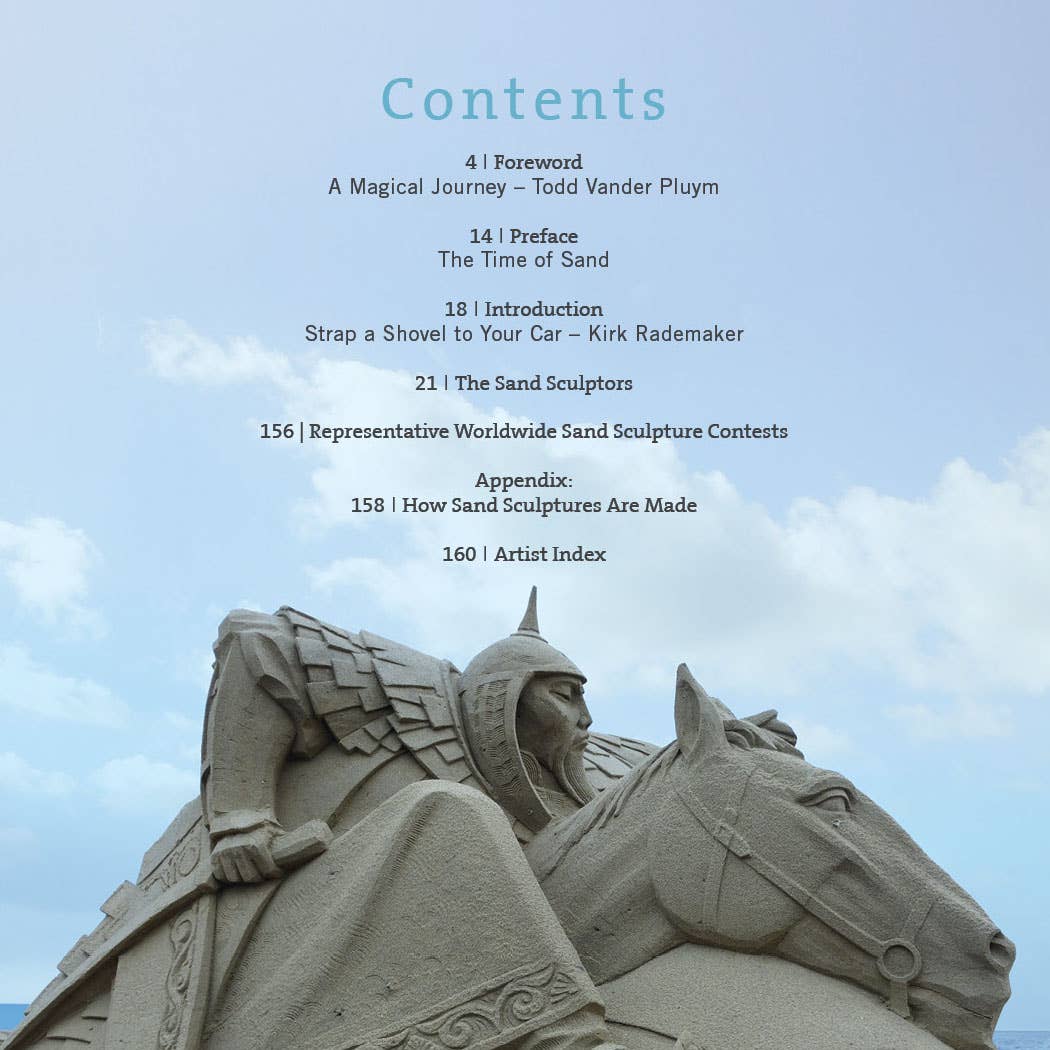 Schiffer Publishing - Wholesale Arts & Entertainment - Contemporary Sand Sculpture1